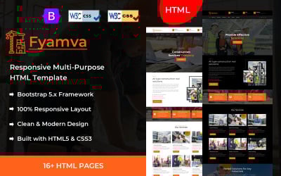 Fyamva - Побудова HTML шаблону
