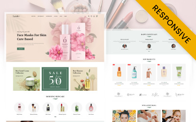 Lauder - Negozio di cosmetici Tema reattivo Prestashop