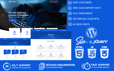 Webing - IT Solutions & Business Service WordPress Theme