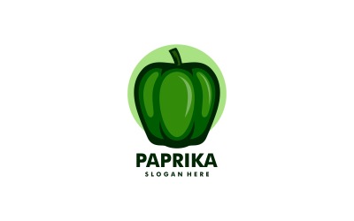 Paprika Simple Mascot Logo