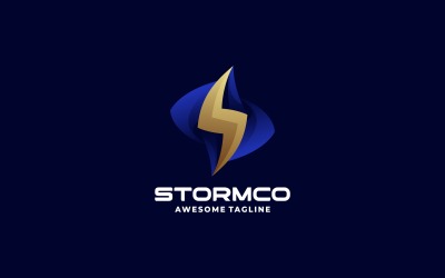 Storm Gradient Logotyp Mall