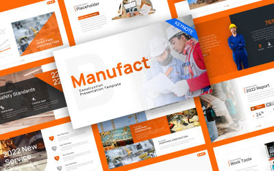 Manufact Construction Keynote Template