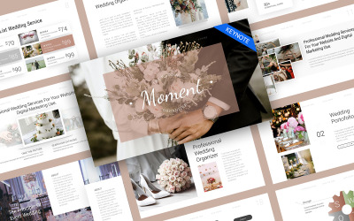 Moment Wedding Organizer Keynote Template