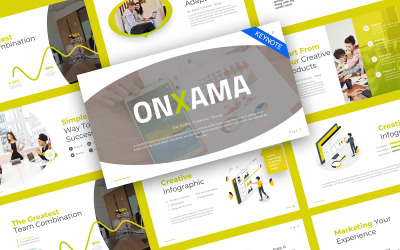 Onxama Marketing Keynote-sjabloon
