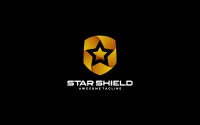 Star Shield Gradiens logó