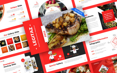 Legitaz Food Keynote Template