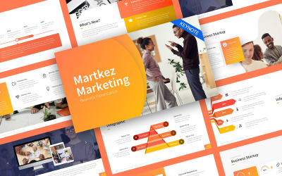 Martkez Business Marketing Keynote Template