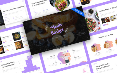 Meals Food Creative Keynote Template