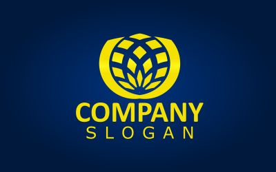 Modern Pattern Logo Design Template 2