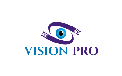 Oog symbolische Custom Design Logo sjabloon 4