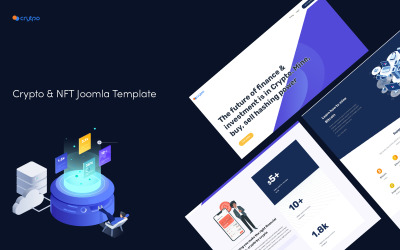 Kripto Kripto Para Birimi Joomla Şablonu