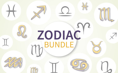 Zodiac illusztrációk csomag
