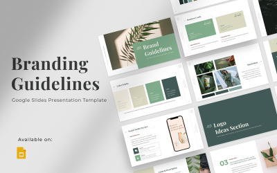 Brandingrichtlijnen Google Presentaties-sjabloon