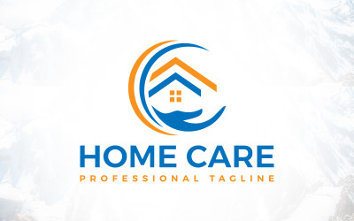 Design de logotipo de assistência domiciliar Expert House