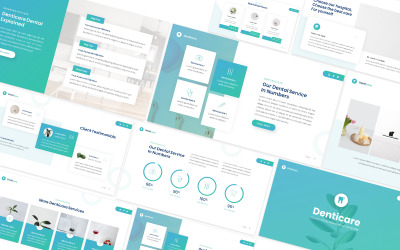 Szablon Powerpoint Kliniki Denticare