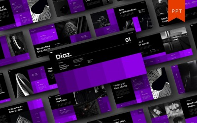 Diaz – Modelo de PowerPoint