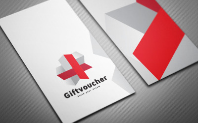 Gift Voucher Logo Design Template