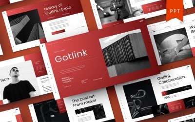 Gotlink - Plantilla de PowerPoint de negocios