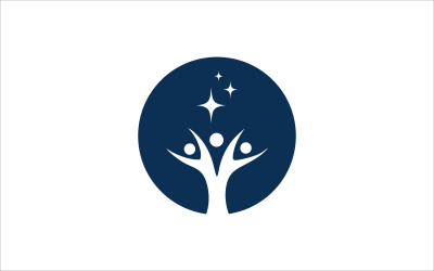 plantilla de logotipo de vector de sueño