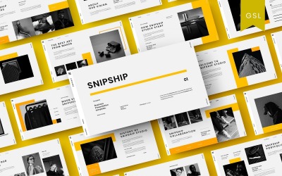 Snipship — biznesowy szablon slajdu Google