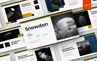Snowdan - Modello PowerPoint aziendale