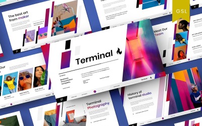 Terminal - Business Google Slide Mall