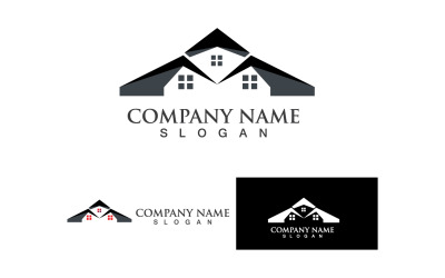 Home And House Building Logo And Symbol Vector V7
