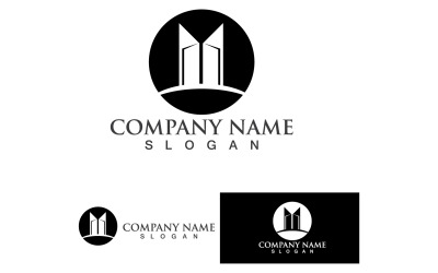 Maison Et Maison Bâtiment Logo Et Symbole Vecteur V36