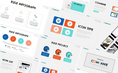 Společnost Creative Powerpoint šablona