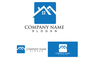 Home And House Building Logo And Symbol Vector V54