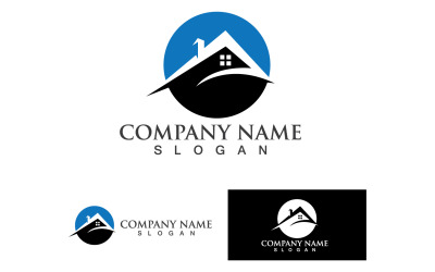 Home And House Building Logo And Symbol Vector V64