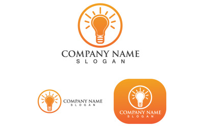 Ampoule Logo Vector Design Illustration V11