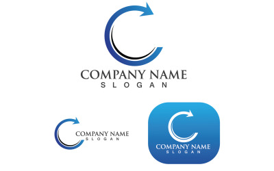 Faster Finance  Logo Template Icon Illustration V14