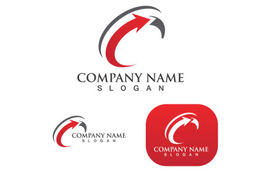 Faster Finance  Logo Template Icon Illustration V16
