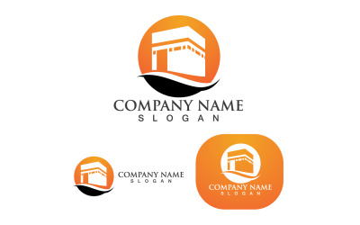 Kaaba Vector Logo et modèle de conception V2