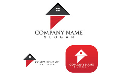 Home And Building Logo And Icon Vector V8