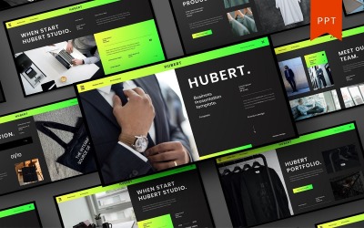 Hubert – İş PowerPoint Şablonu