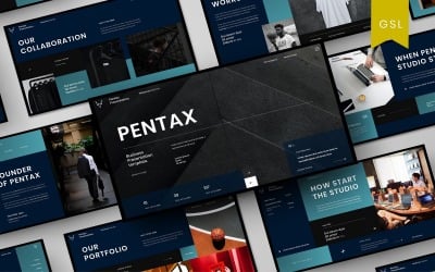 Pentax - Business Google Slide Mall