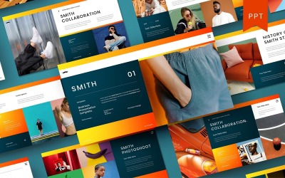 Smith – Business PowerPoint sablon