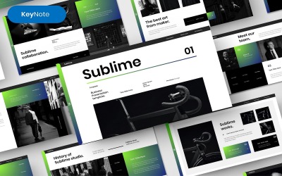 Sublime – Modello per note chiave aziendali