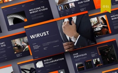 Wirrust - Google-Folienvorlage für Unternehmen