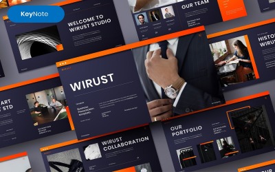 Wirust – 商业主题演讲模板