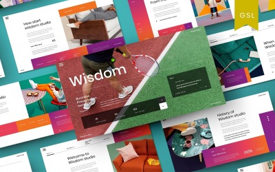 智慧 - 商业谷歌幻灯片模板