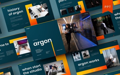 Аргон – Шаблон бизнес-презентации PowerPoint