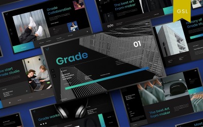 Grado - Modello di diapositiva Google aziendale