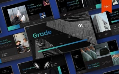 Stupeň – šablona Business PowerPoint