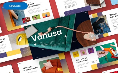 Vanusa — шаблон бизнес-презентации