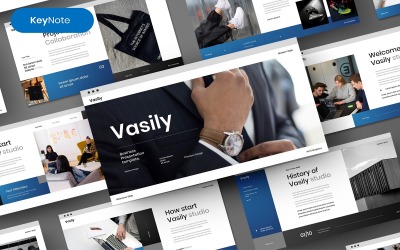 Vasily – 商业主题演讲模板