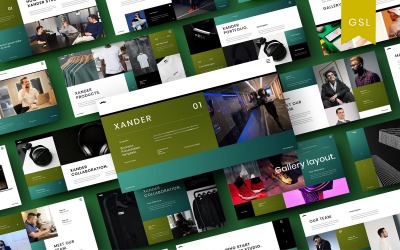 Xander - Business-Google-Folienvorlage