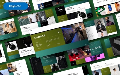 Xander – Business Keynote sablon